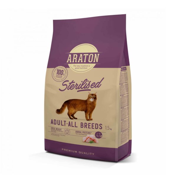 Araton Cat Sterilised 15kg